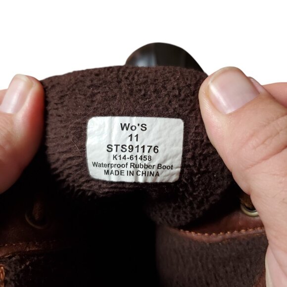 Sperry Top Sider STS 91176 Wms Sz 11 Waterproof Saltwater Duck Boot Bootie - Picture 7 of 7